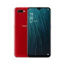 Oppo A5s (AX5s) (Refurbished) smartphone front and back view in red color with 6.2-inch display.