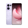 Reno13 Pro 5G Smartphone (Brand New) in a sleek purple design showcasing its AMOLED display and camera features.