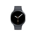 Galaxy Watch 8 44mm Bluetooth (Refurbished) displayed with stylish round black face and silicone strap.