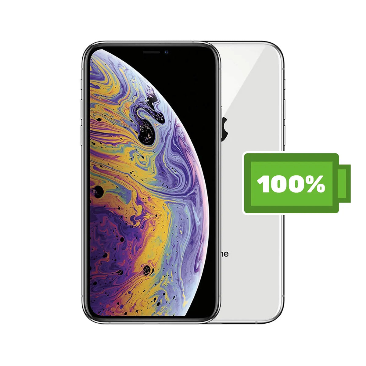 iPhone Xs Silver 64 GB au Battery 90%｜スマホ・タブレット・パソコン