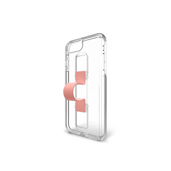 SlideVue iPhone 6 Plus / 7 Plus / 8 Plus Clear / Pink Case