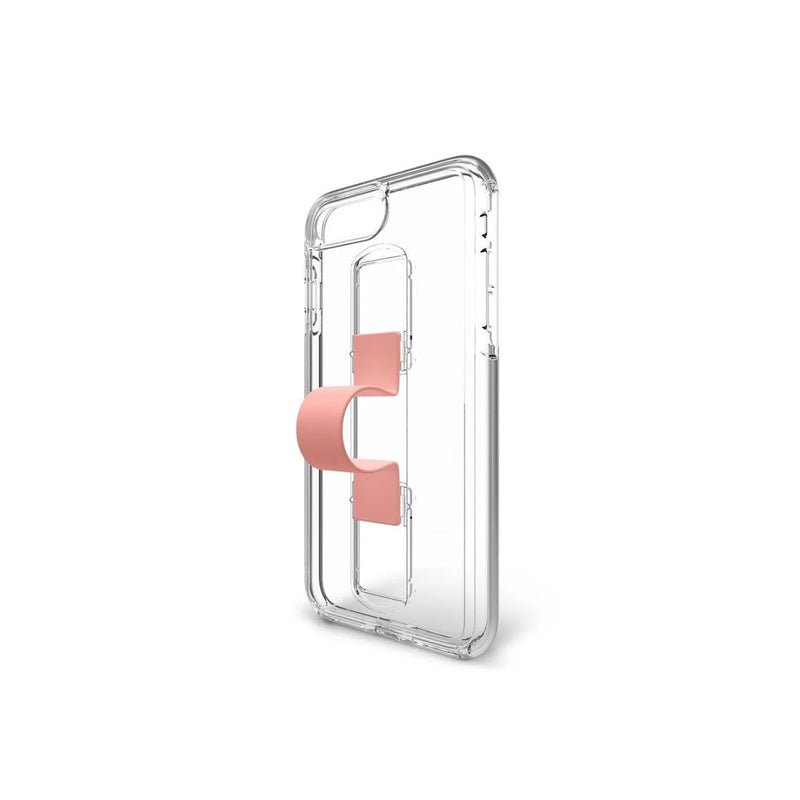 SlideVue iPhone 6 Plus / 7 Plus / 8 Plus Clear / Pink Case