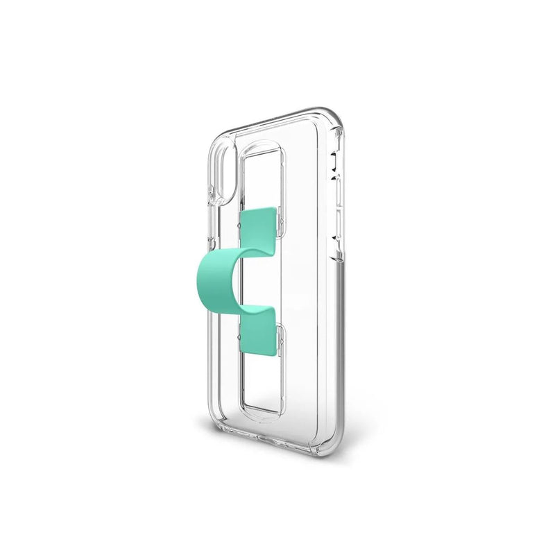 SlideVue iPhone XS Max Clear / Mint Case