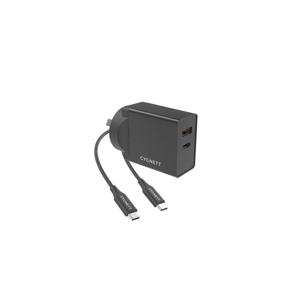 Cygnett Powerplus 18W Wall Charger 2 in 1