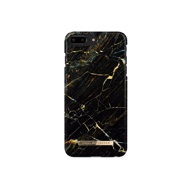 Ideal of Sweden iPhone 8 Plus Port Laurent Marble Case Black