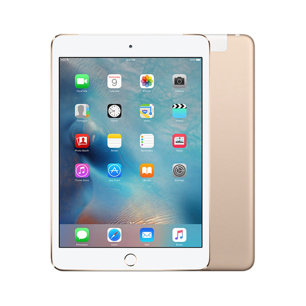 Apple iPad mini 3 Wi-Fi + Cellular 128GB Gold (As New)