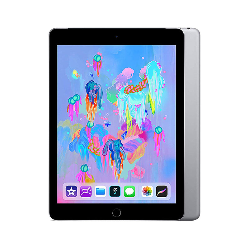 Apple iPad 6th Gen Wi-Fi + Cellular 128GB Grey - Brand New