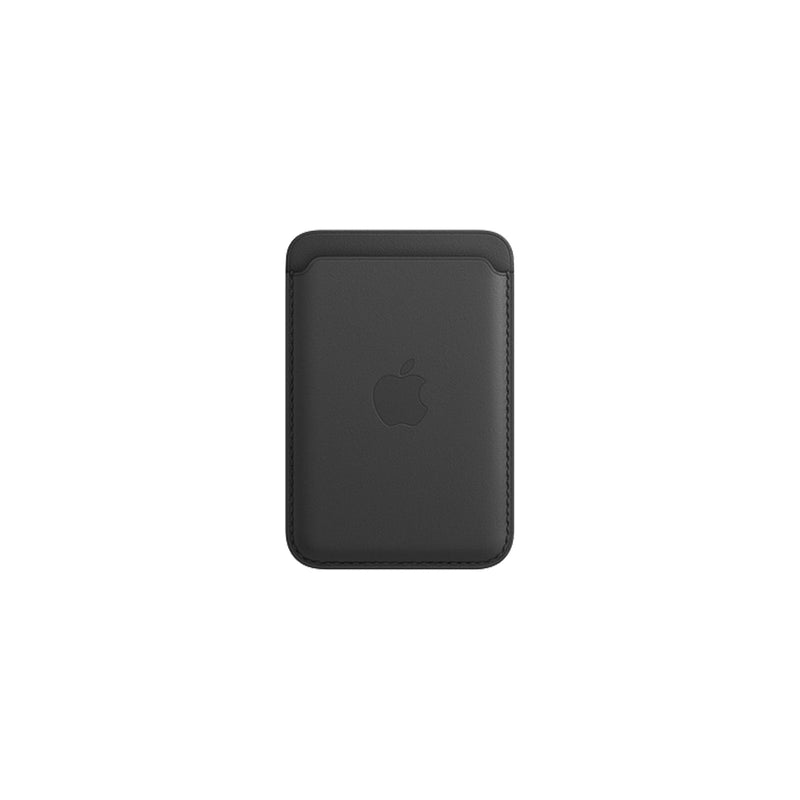 Apple iPhone 12 Leather Wallet With Magsafe Black