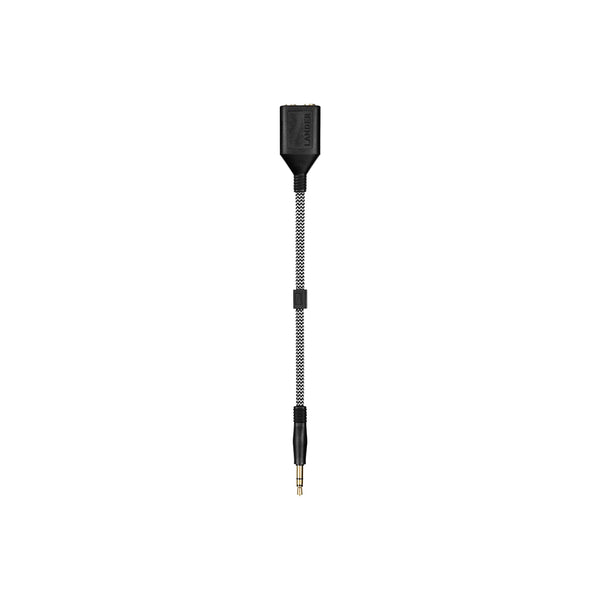 Neve Aux 6-Inch Splitter Cable Black