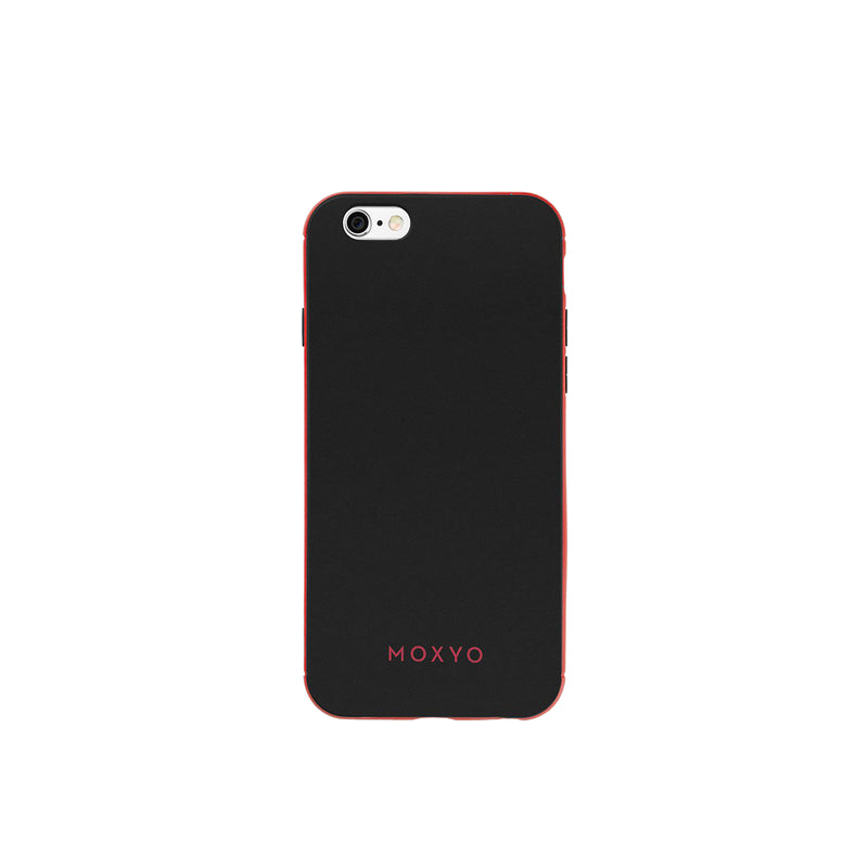 Moxyo Ginza iPhone 6 / 7 / 8 Black / Red Case