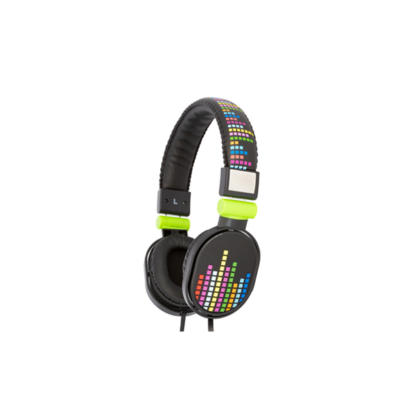 Moki Poppers Levels Wired Headphones Black (Brand New)